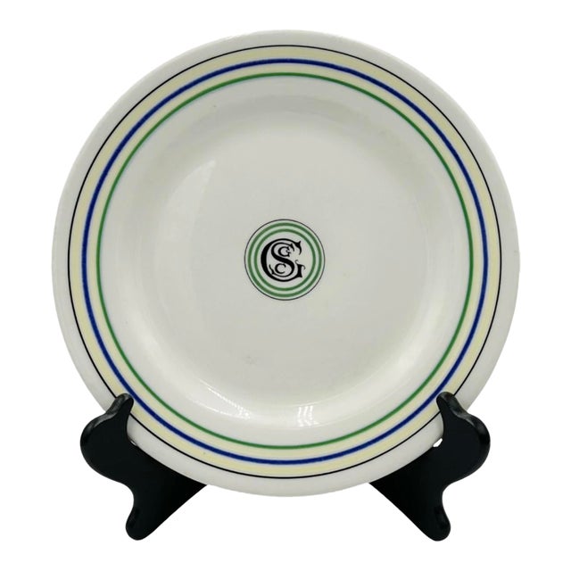 Vintage Gulf Stream Golf Club Del Ray Beach, Florida Plate 10"d For Sale