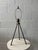 Stilnovo Mid-Century Modern Tripod Table Lamp With Laced Parchment Shade For Sale - Image 4 of 9