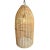Rattan Basket Bottle Pendant Light For Sale - Image 4 of 10