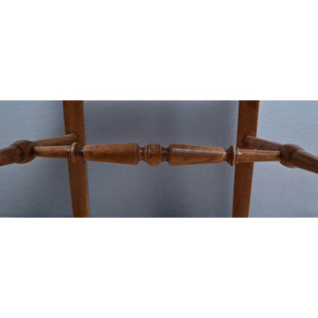 Louis Philippe Oak Chairs, Late 19th Century, Set of 5 For Sale - Image 16 of 18