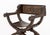 Renaissance Revival Walnut Savonarola Chair For Sale In New York - Image 6 of 10