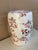 Late 20th Century Late 20th Century Chinoiserie Cherry Blossom Orange and Black Porcelain Garden Stool or Side Table For Sale - Image 5 of 8