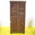Antique Walnut One-Door Wardrobe with Drawers For Sale - Image 11 of 12