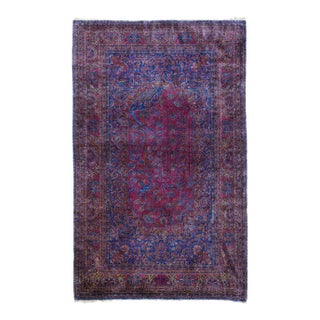 Antique Kashan Rug 4'2'' x 7'0'' For Sale