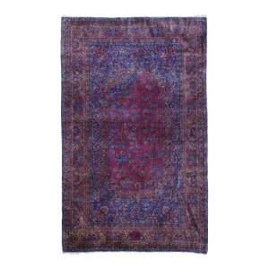 Antique Kashan Rug 4'2'' x 7'0''