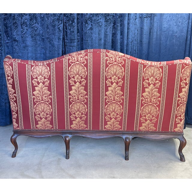 Shabby Chic European-Style Vintage Sofa For Sale - Image 3 of 15