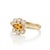 Not Yet Made - Made To Order Vintage Citrine Marquise Ring | Halo Cocktail Tiara Ring | Wedding Engagement Ring Us 7 For Sale - Image 5 of 5