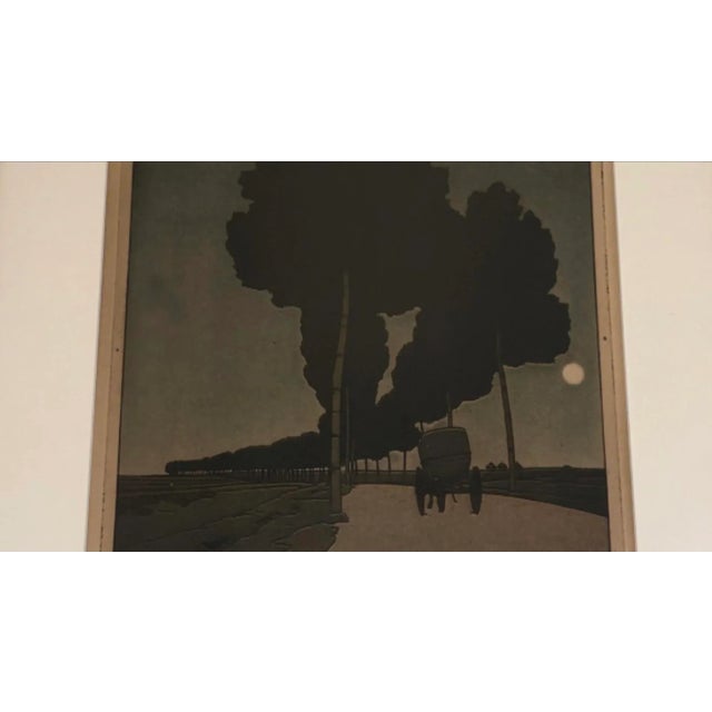 Bernard Boutet De Monvel “La Carriole” c.1912 an Aquatint Etching Limited Edition For Sale - Image 9 of 12