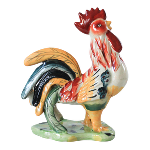 Vintage Ceramic Rooster Figurine