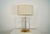 Vintage 1980's Hollywood Regency table lamp for sale. It was designed by Fredrick Ramond, and was manufactured in 1985. It...
