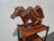 1970s Large Vintage Table Top Three Galloping Horses Statue - Room Decor For Sale - Image 5 of 12