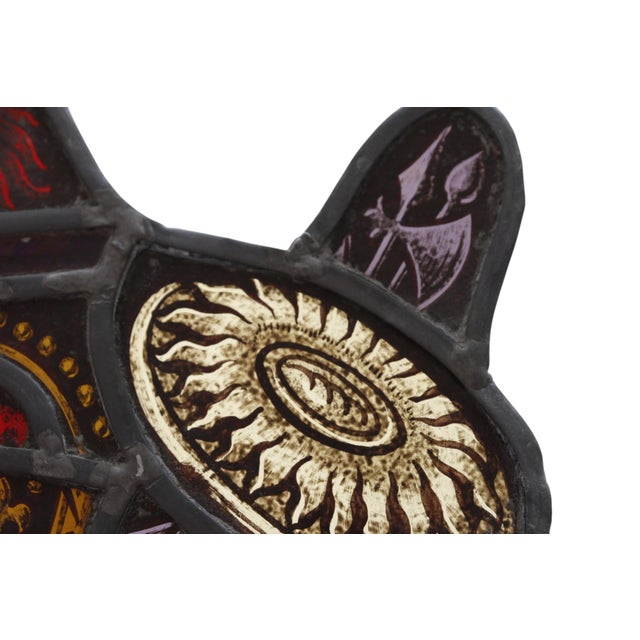 William the Conqueror Stained Glass Panel For Sale - Image 4 of 10