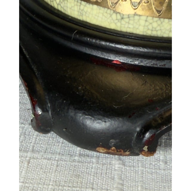1970s Satsuma Style Chinoiserie Lamp by Turtle and Crane For Sale - Image 17 of 17