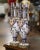 Mid 20th Century Pair of Mid-Century French Hb Quimper Hand-Painted Faience Vases For Sale - Image 5 of 7