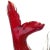 Ruby Red Vintage Murano Red Gold Flecks Bubbles Sommerso Italian Art Glass Fish Figure Sculpture, Mid-Century Era For Sale - Image 8 of 8