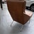 Metal West Elm Leather Chair W/ Ottoman For Sale - Image 7 of 10