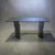Vintage Custom Chisled Stone/Concrete Horse Head, Glass Top Desk/Table For Sale - Image 9 of 13