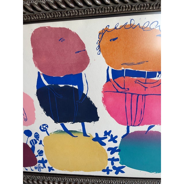 1963 Gail Holliday 3 Shmoos Original Print, Framed For Sale - Image 9 of 11