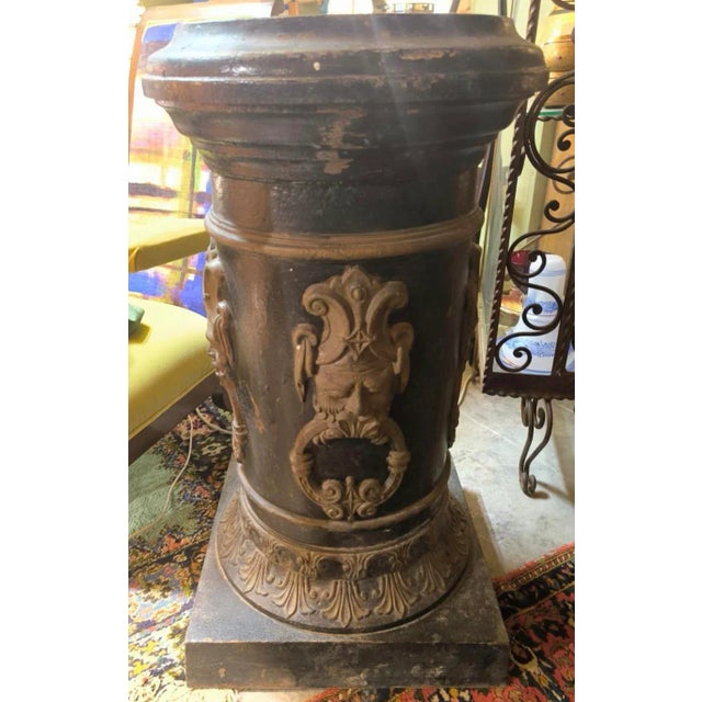 French Cast Iron Pedestal Bases, 1920s-1940s, Set of 2 For Sale - Image 11 of 11