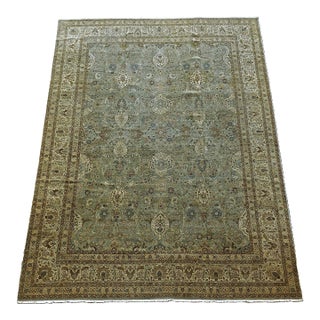 Extra Fine Super Quality Vintage Hand Knotted, Tie Dye Wool Pile Rug. For Sale