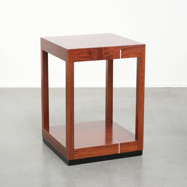 Tall Art Deco Decoforma Series Square Side Table from Schuitema For Sale - Image 12 of 12