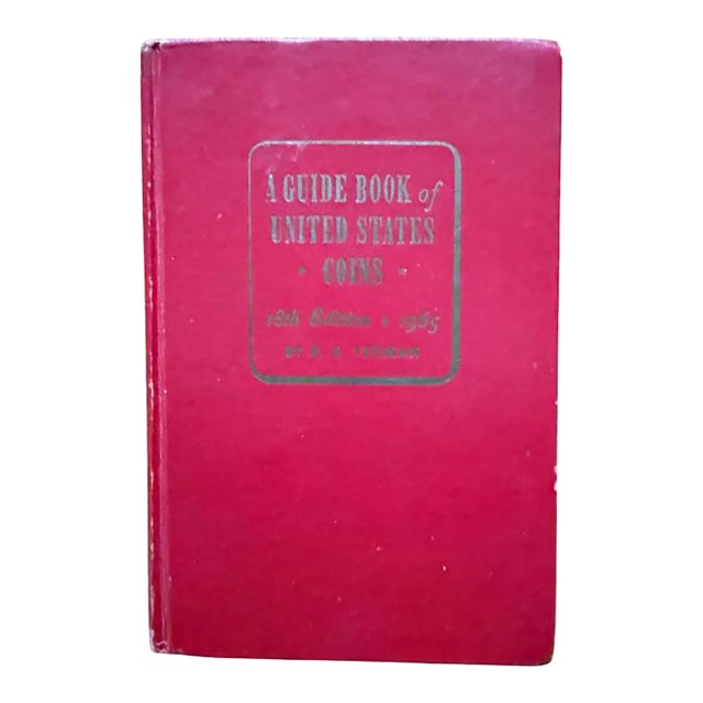 Vintage 1965 18th Edition Rs Yeoman Red Book a Guidebook of United States Coins For Sale