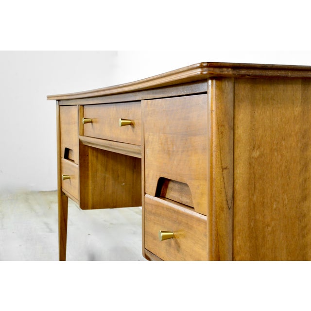 Mid-Century Modern Walnut Desk from A Younger Ltd, 1960s For Sale - Image 10 of 11