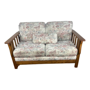 Vintage Cochrane Furniture, Mission Style Love Seat