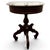 1920s Victorian-Style Mahogany & Marble Parlor Table. For Sale - Image 11 of 11
