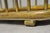 Metal Vintage Gatco Mid Century Modern Solid Brass Spindle Modernist Magazine Rack For Sale - Image 7 of 16