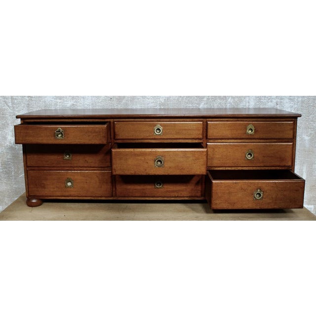 Late 19th Century Antique Oak Countertop Drawers, 1880s For Sale - Image 5 of 13
