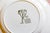 Red Set of 6 Vintage Johnson Brothers Friendly Village 9.75" Dinner Plates For Sale - Image 8 of 10