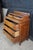 Antique Victorian Arts & Crafts Walnut Stepback Dresser Chest of Drawers For Sale - Image 4 of 12