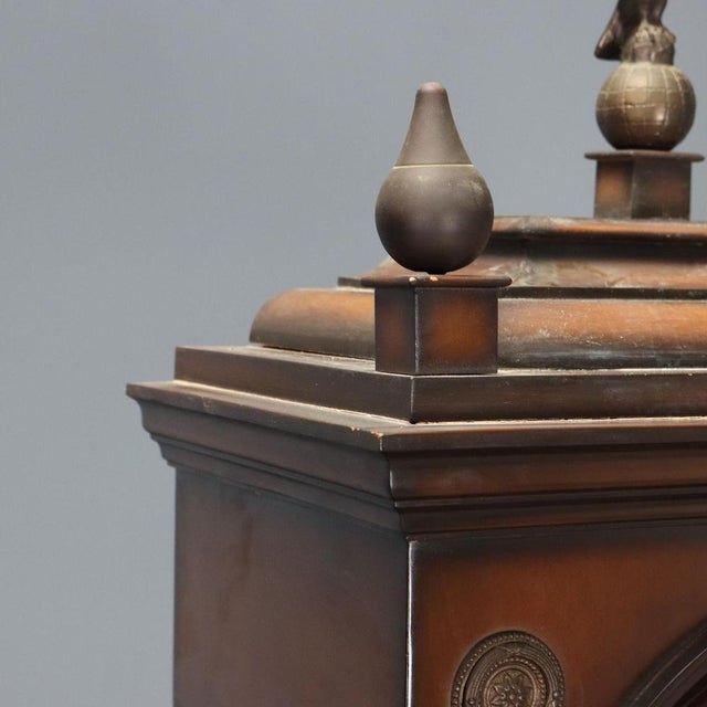 Walt Painted Wood Pendulum Clock, Germany, 1900s For Sale - Image 5 of 14