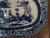 19th Century English Blue and White Staffordshire Chinoiserie Transferware Tray For Sale - Image 4 of 13
