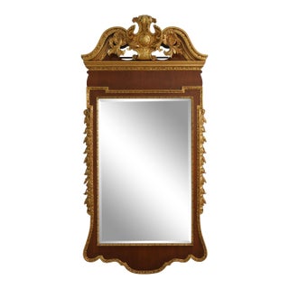 Friedman Brothers Colonial Williamsburg George II Walnut Mirror For Sale