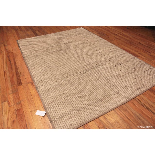 Gorgeous Minimalist Contemporary Central Asian Area Rug, Country of Origin: Central Asia, Circa date: Modern Rugs -...