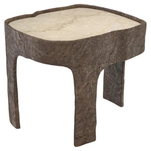 Sumatra Bronze V1 Side Table by Edizione Limitata For Sale - Image 6 of 6