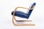Early Production Bauhaus 402 Blue Arm Chair by Alvar Aalto, Made in Finland, 1930s For Sale - Image 11 of 14