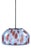Azure Speckled Blown Glass Pendant Light by Artem Zakharchenko-Halytskyi For Sale