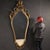 Italian Louis XV Style Lacquered and Gilded Mirror, 1950s For Sale - Image 3 of 13