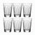 French Country ARTEL Lily of the Valley Tumbler in Clear, Set of 6 For Sale - Image 3 of 3