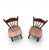 Victorian Oak Children's Stick Back Chairs, 1960s, Set of 2 For Sale - Image 6 of 15