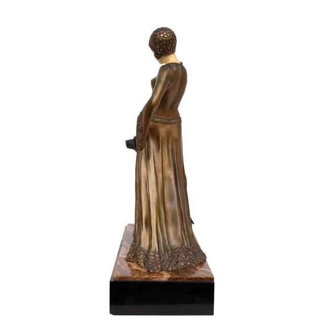 Gold Georges Gori, The Guardian, 1920s, Bronze For Sale - Image 8 of 18