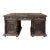 Antique French Neoclassical Henri II Oak Partner's Desk For Sale