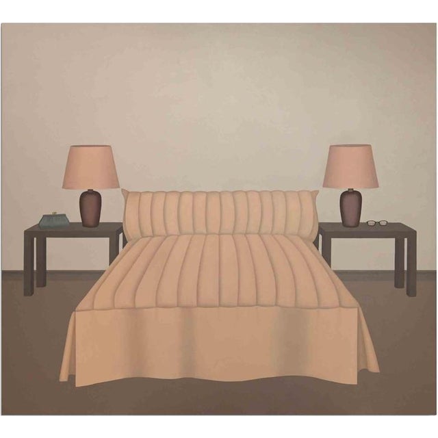 Giovanna Picciau, Modern Oil Painting of a Couple, 1987, Oil For Sale - Image 4 of 4