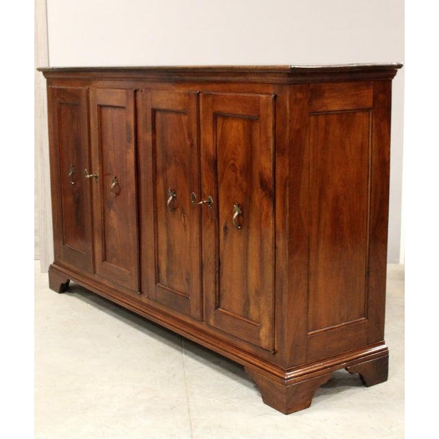 Antique Italian Walnut Sideboard, 1700s For Sale - Image 4 of 14