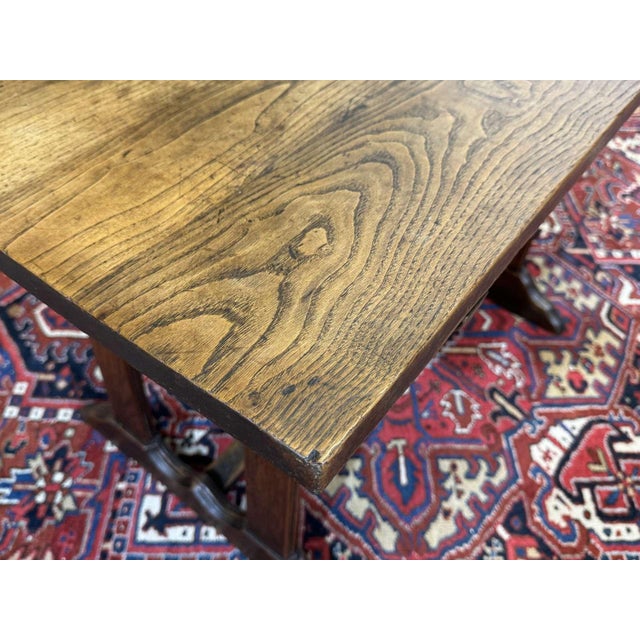 1950s Chestnut Bistro Table, 1950s For Sale - Image 5 of 13