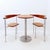 Wood Tea for Two Bistro Set by by Chung Myungchul for Lister Lutyens, 1990s, Set of 3 For Sale - Image 7 of 16