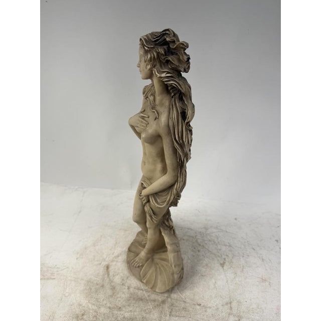 Gemstone Botticelli's Birth of Venus Statue, 1960s For Sale - Image 7 of 12